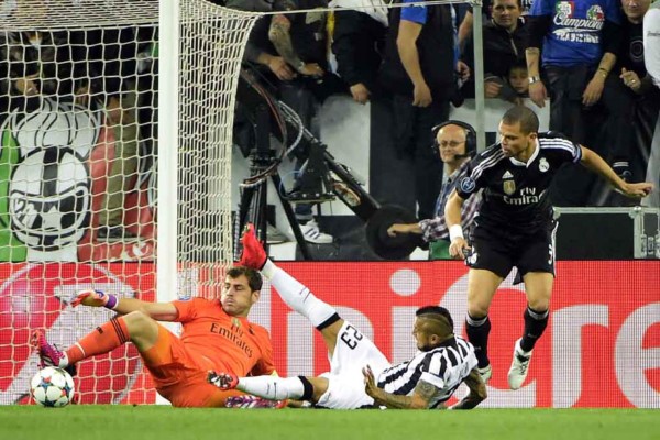 Juventus vence 2-1 a Real Madrid en las semifinales de la Champion
