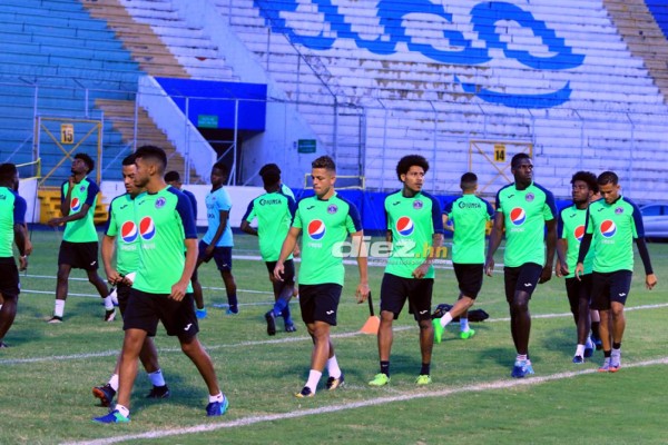 CURIOSAS: Georgie Welcome regresa al Nacional y así fue el último entreno del Motagua