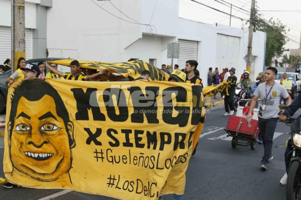 EN FOTOS: Espectacular ambiente en el Morazán para el clásico Real España-Marathón