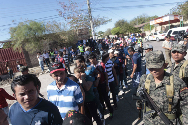 Ambiente en Choluteca en partido Motagua Real Sociedad.
