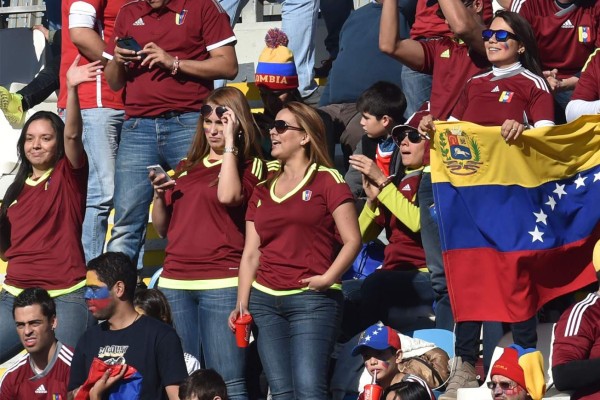 Las mejores imágenes del ambiente del Colombia vs Venezuela.