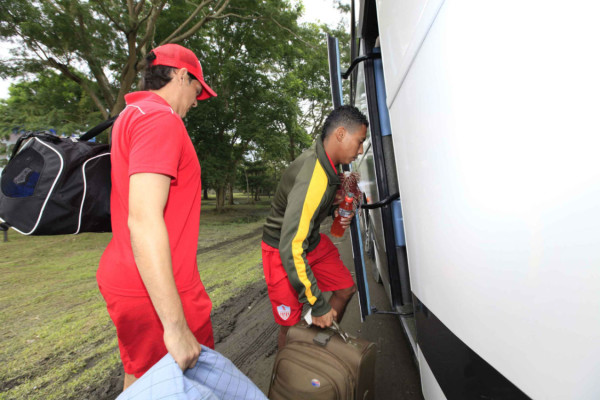 Atlético Choloma, viajó completo a Tegucigalpa.