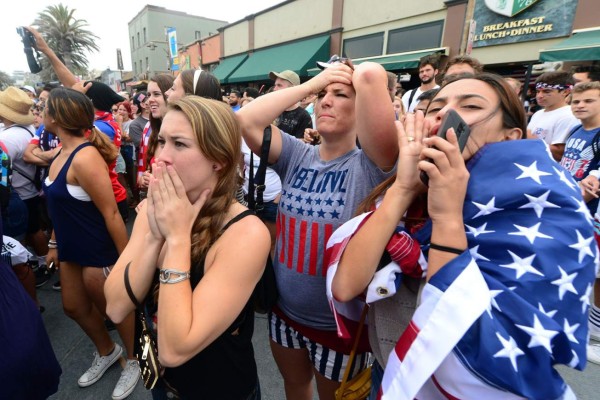 Estados Unidos vivió a pleno el pase a la siguiente ronda