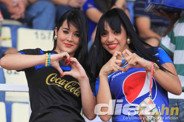 ¡Ufff! Qué bellezas.. Una hemrosa final entre Olimpia y Motagua .