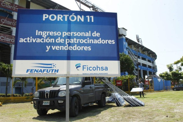 Así de lindo están dejando el estadio Olímpico para la batalla contra México