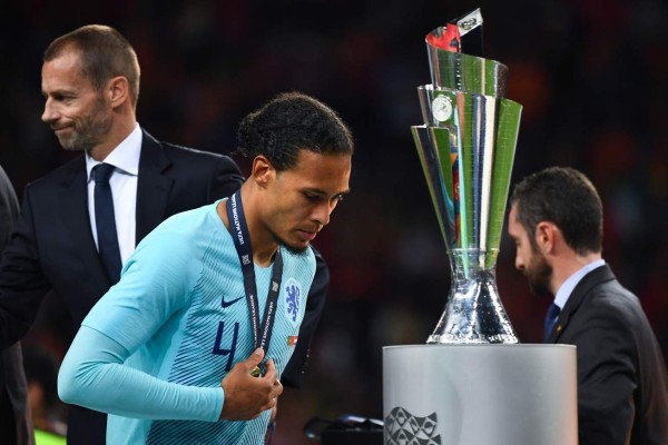 NO SE VIO EN TV: El polémico festejo, la tristeza de Van Dijk y el consejo de Cristiano &nbsp;&nbsp;