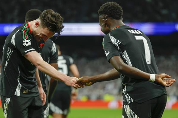 Saka les celebró en la cara, burla contra Bellingham y la polémica que Real Madrid nunca olvidará en Champions