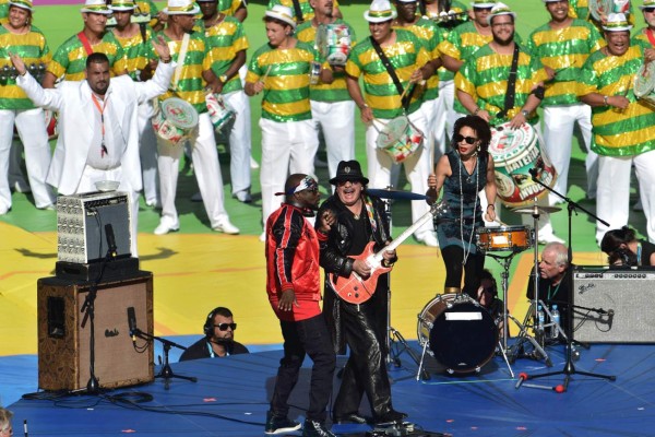 Show de cierre del Mundial Brasil 2014