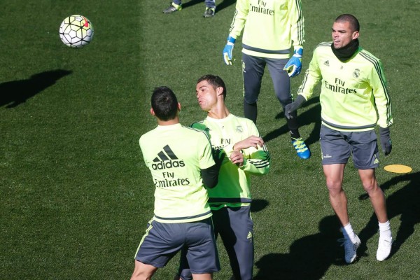 Último entrenamiento del Real Madrid previo al 'Clásico' ante Barcelona