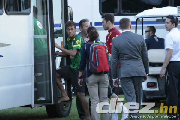 Entreno en Miami de la Selección de Brasil