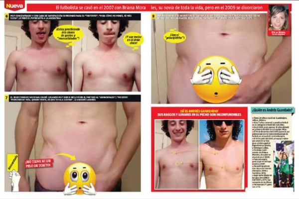 Las fotos que estrellas del fútbol mexicano desearían que no existieran