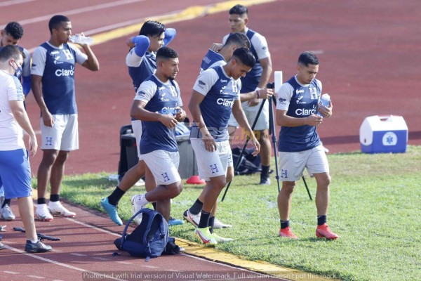 Risas, buen ánimo y concentrados: Honduras se completó para enfrentar a Costa Rica con Najar como figura