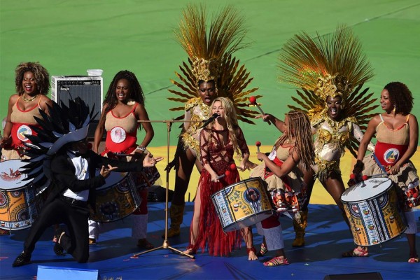 Show de cierre del Mundial Brasil 2014