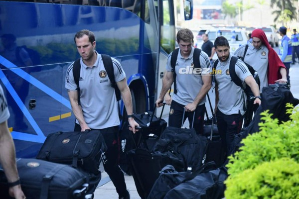 Entre hermetismo, Atlanta United se instala en San Pedro Sula para medirse a Motagua