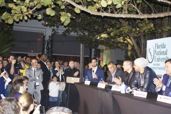 Así fue la presentación de Adriano con el Miami United FC