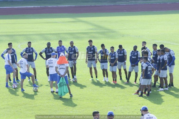 Risas, buen ánimo y concentrados: Honduras se completó para enfrentar a Costa Rica con Najar como figura