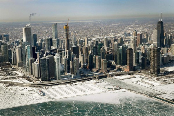 FOTOS: Impresionantes imágenes de la ciudad de Chicago cubierta de hielo