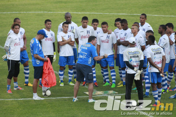 Honduras por fin entrenó completa