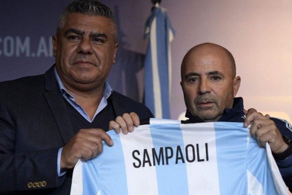 Jorge Sampaoli fue presentado como seleccionador de Argentina&nbsp;