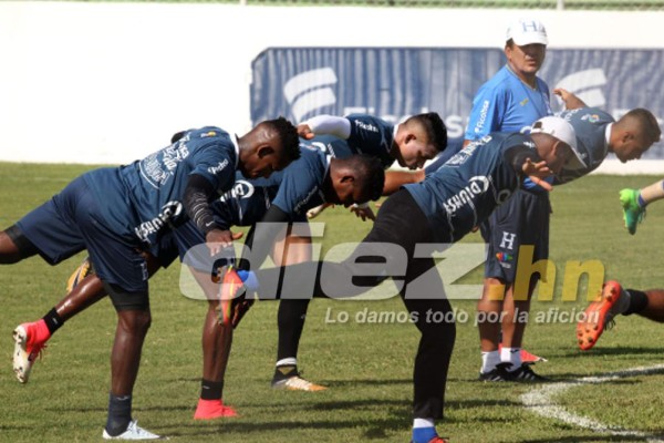 EN FOTOS: Así entrenó Honduras con la mirada puesta en Costa Rica