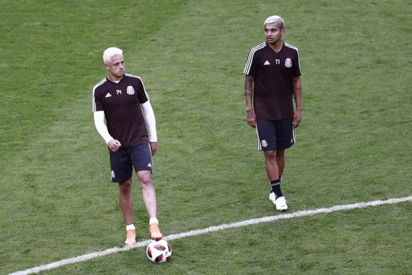 Las curiosidades que se vieron en el entreno de Brasil y México previo a la batalla