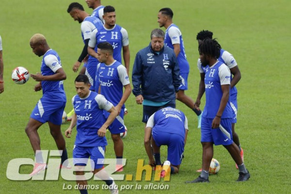 Reconciliación entre Kervin Arriaga y Diego Rodríguez: El entrenamiento de Honduras con la llegada de nuevos integrantes