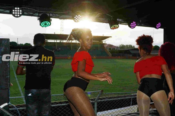 ¡Solo bellezas! Las lindas chicas que adornaron los juegos en El Progreso y San Pedro Sula