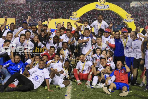 Así fue la eufórica celebración del Olimpia por su título 31 en el fútbol hondureño