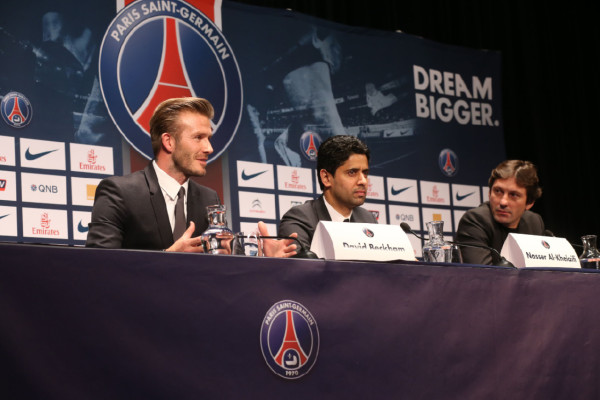 David Beckham ficha por Paris Saint Germain