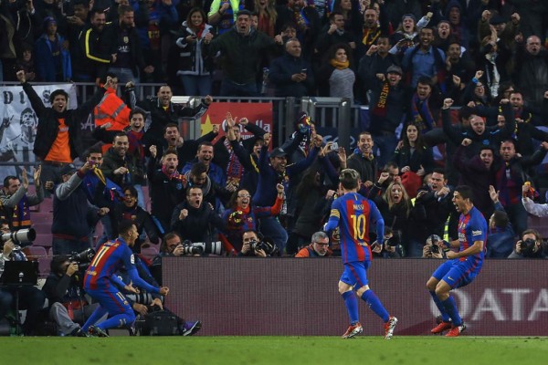 Las imágenes que no viste en televisión del clásico Barcelona-Real Madrid