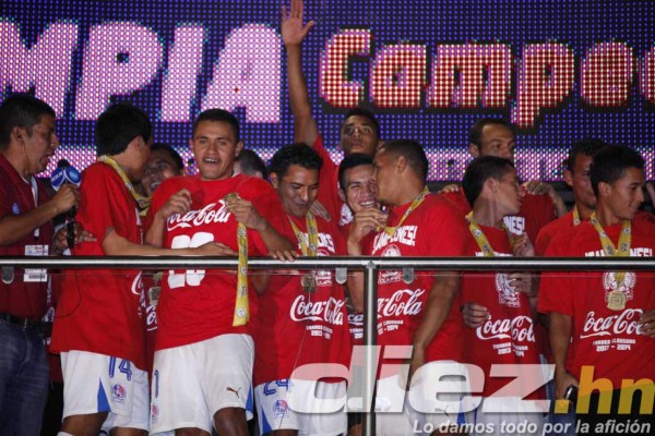 ¡Olimpia se corona campeón de Honduras!