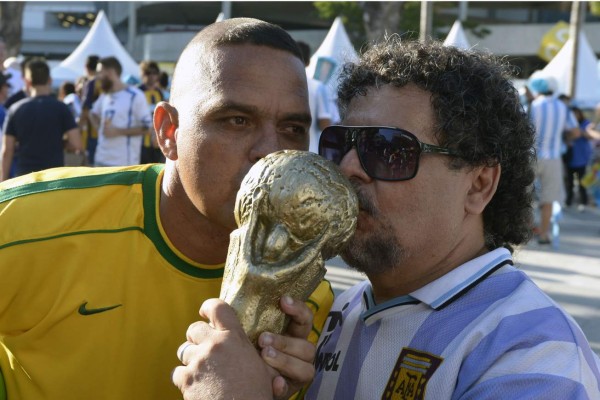 Brasil también es el mundial de los besos
