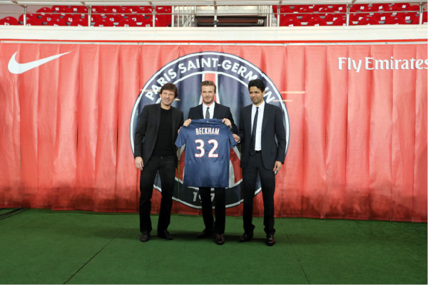 David Beckham ficha por Paris Saint Germain