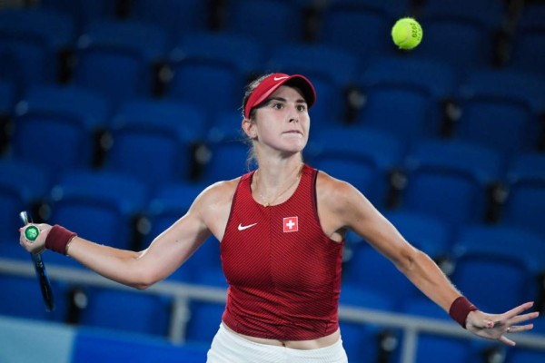 Fotos: Así es la hermosa tenista suiza, Belinda Bencic, quien se bañó de oro en Tokio 2021