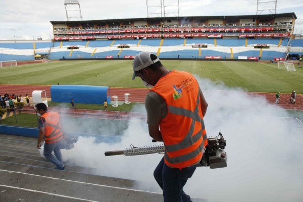 EN FOTOS: Así se vive en San Pedro Sula el Honduras-México