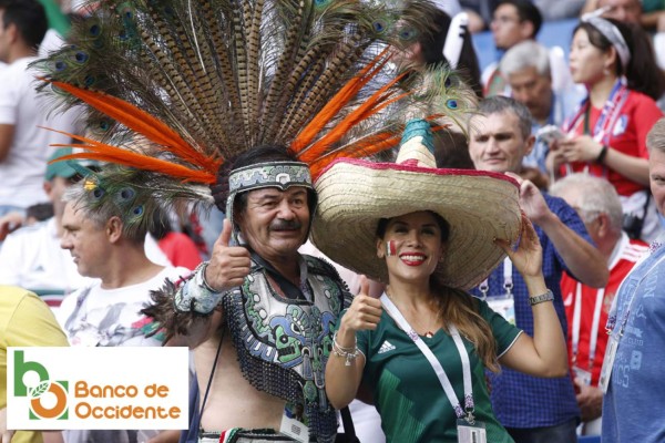 En fotos: El bonito ambiente y las bellas mujeres que engalanan esta jornada en el Mundial de Rusia