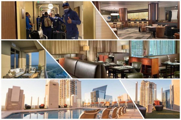 Un vistazo por el 'Jw Marriott Atlanta Buckhead', el hotel donde se hospeda la 'H' en antes de enfrentar a México