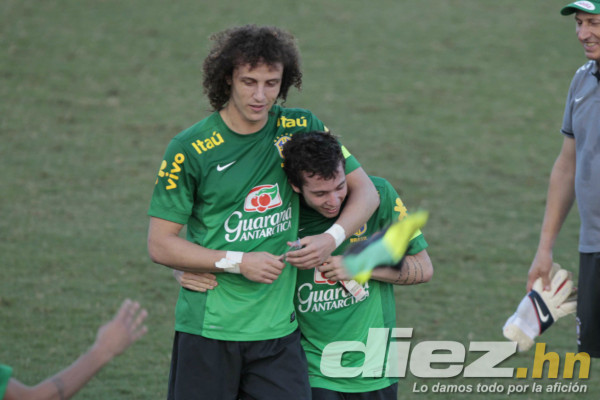 Entreno en Miami de la Selección de Brasil
