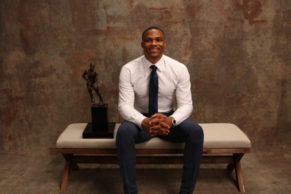 Russel Westbrook, el MVP de la temporada en la NBA