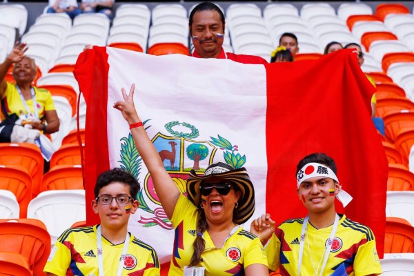 FOTOS: Las bellas chicas colombianas enamoran en el Mundial de Rusia