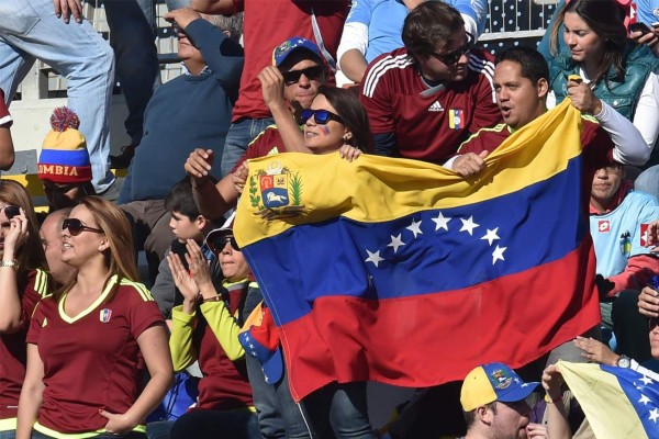 Las mejores imágenes del ambiente del Colombia vs Venezuela.