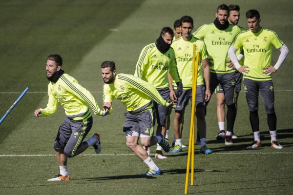 Último entrenamiento del Real Madrid previo al 'Clásico' ante Barcelona