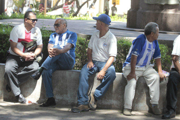 Ambiente antes del juego Honduras vrs Panamá