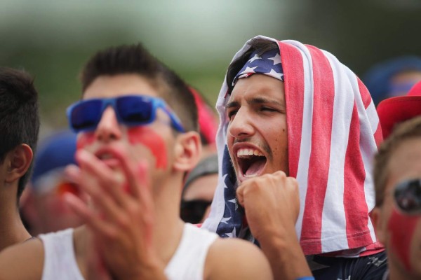 Estados Unidos vivió a pleno el pase a la siguiente ronda