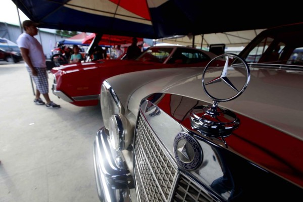 Exhibición de autos clásicos