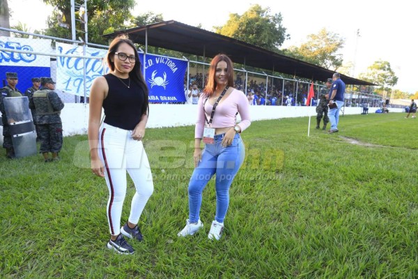 Con un ambientazo en Quimistán recibieron al Victoria de Tyson Núñez