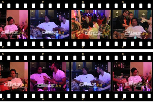 EN FOTOS: Así vivió Ronaldinho el clásico Barcelona-Real Madrid en Honduras