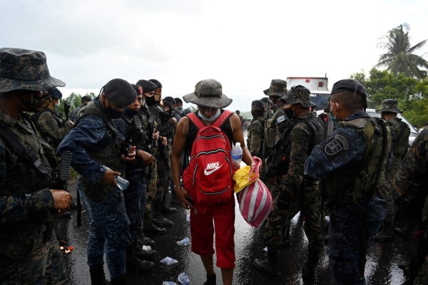 Parece guerra: Así arma Guatemala su frontera con Honduras para evitar entrada de inmigrantes