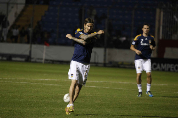 David Beckham y su visita a Honduras.