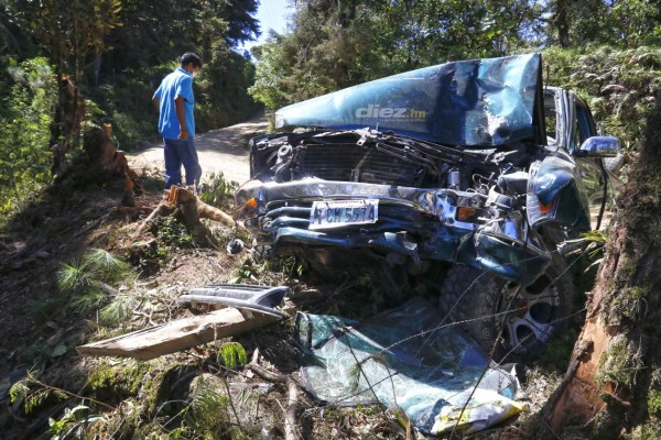 Las tristes imágenes de un trayecto de la muerte donde fallecieron cuatro jugadores amateurs en Honduras